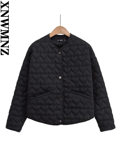 Padded Heart Pocket Jacket