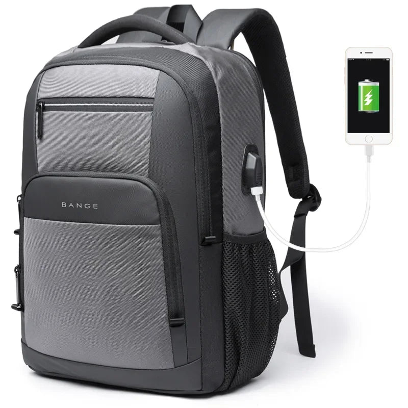 Bange Waterproof Laptop Backpack – Business & Travel Mochila 15.6”