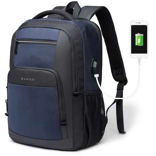Bange Waterproof Laptop Backpack – Business & Travel Mochila 15.6”