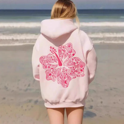 PALM PUFF Graphic Hoodie — Plush Lined, Seasonal Streetwear