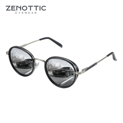 ZENOTTIC 2025 Retro | Polarized Round Shades – Classic Vintage Protection