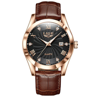 Military Leather Sport Watch – Durable & Fashionable