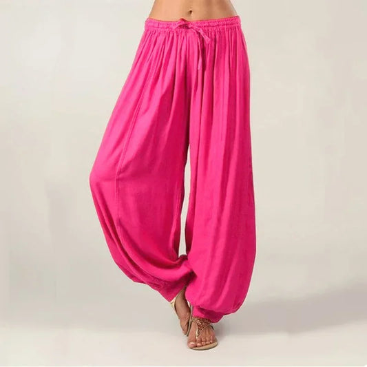 Straight-Leg Cotton Pants — American Casual Fit