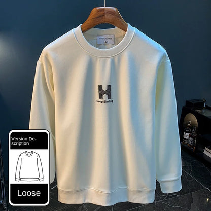 Stretch Fit Printed Sweater