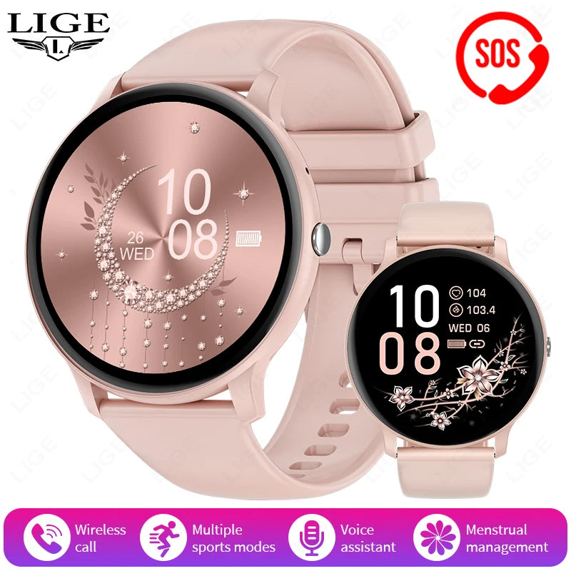 Silicone Strap Dress Watch – Casual with Diamond Accents