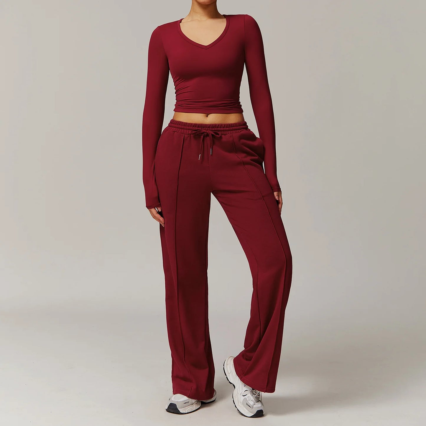 AirForm Lounge Set – Long Sleeve Top & Sweatpants