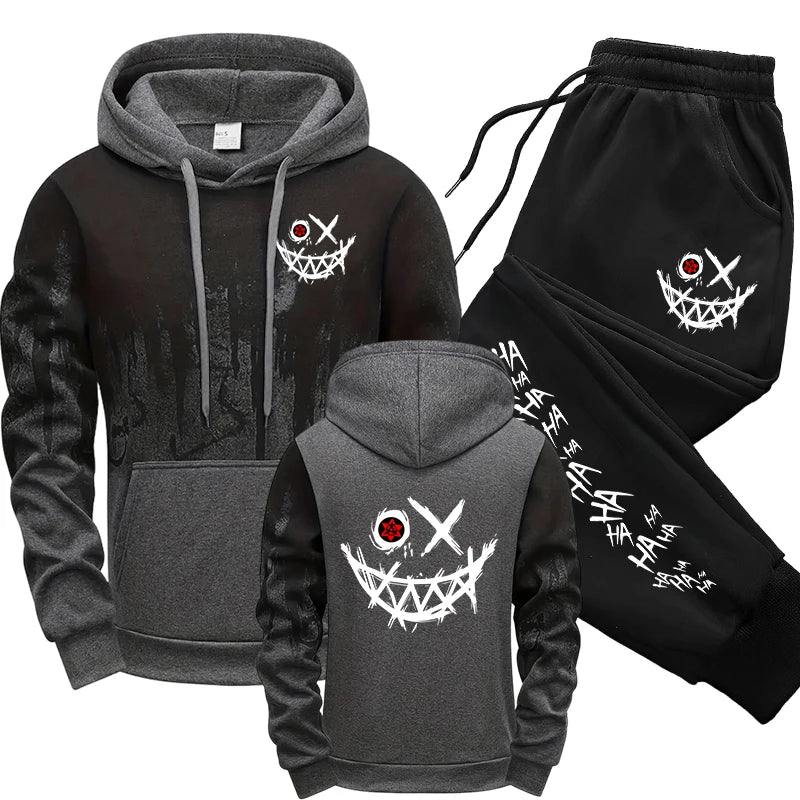 Hooded Sweatshirt & Joggers Set – Urban Winter Style