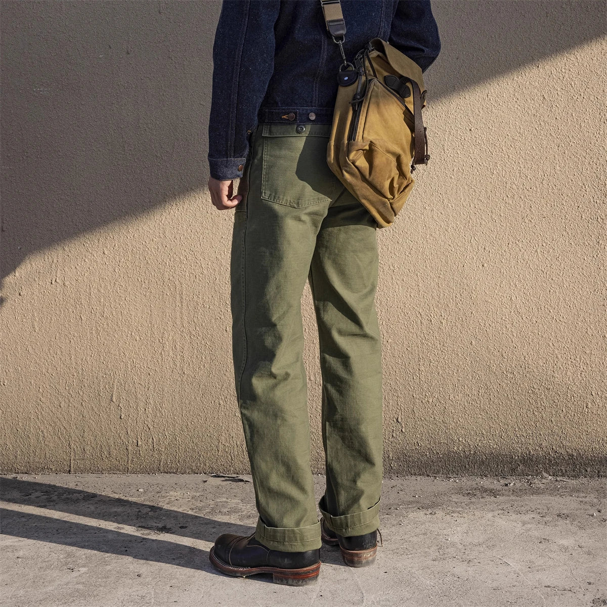 Red Tornado OG-107 Army Fatigue Cotton Trousers – Relaxed Fit