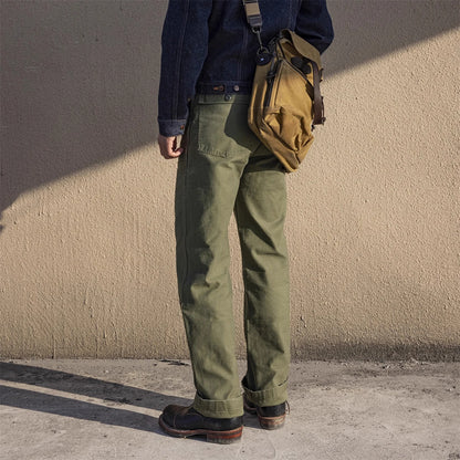 Red Tornado OG-107 Army Fatigue Cotton Trousers – Relaxed Fit