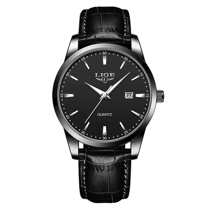 Military Leather Sport Watch – Durable & Fashionable