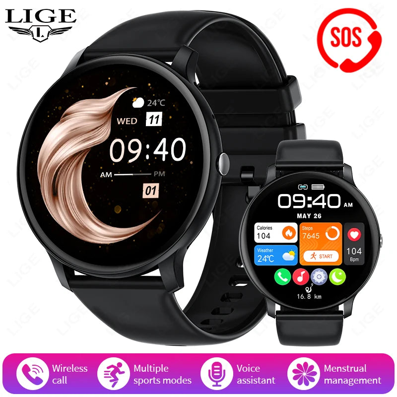 Silicone Strap Dress Watch – Casual with Diamond Accents