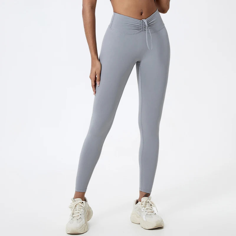 High Waist Push-Up Sports Leggings — Women's Fitness & Yoga Tights for Gym & Running