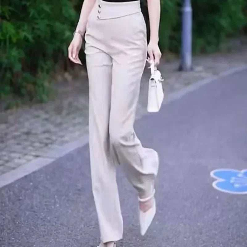 Solid Slacks — Korean Style Trousers 2025