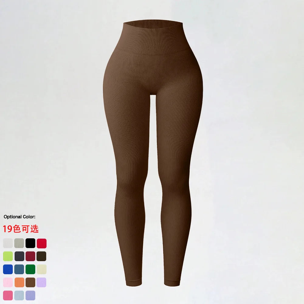 Seamless Push-Up Leggings — Tummy Control Gymwear
