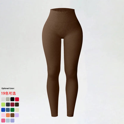 Seamless Push-Up Leggings — Tummy Control Gymwear