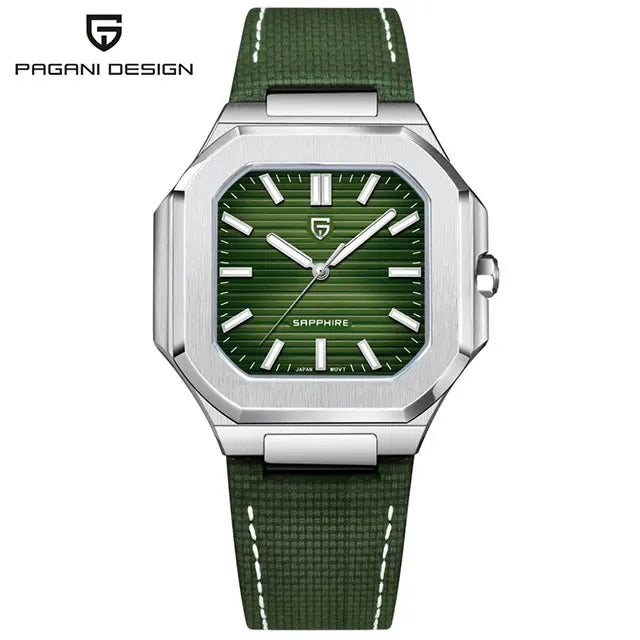 Quartz Sports Watch – Sapphire Glass, Waterproof, Stainless Steel Build