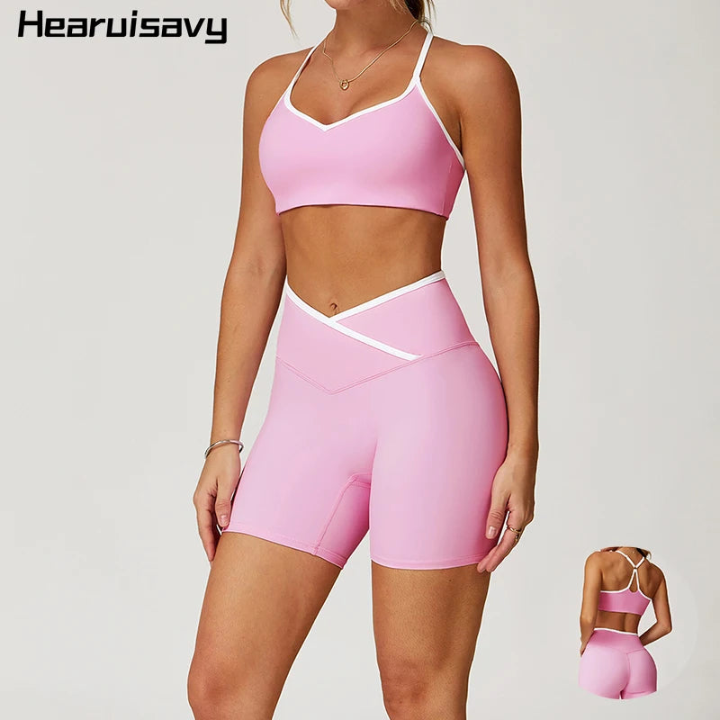 CrossRise Power Set – Pilates-Ready Leggings