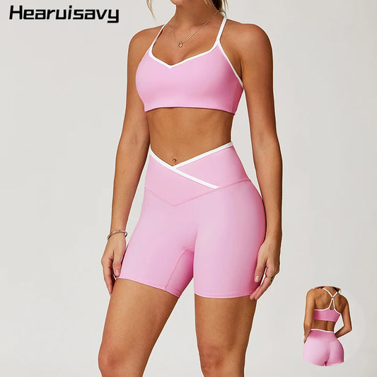 CrossRise Power Set – Pilates-Ready Leggings