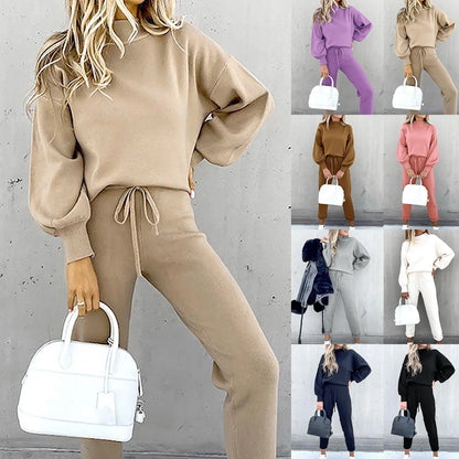 Sports Track Suit – Hooded Sweatshirt & Sweatpants Set