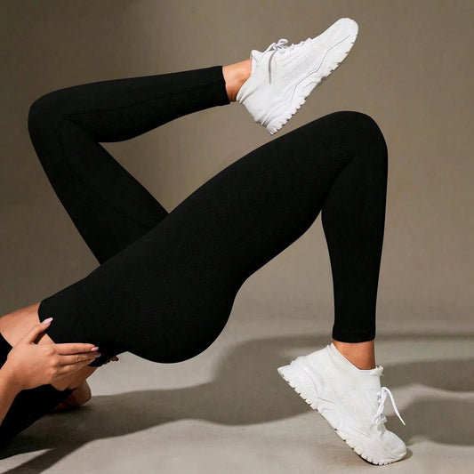 Seamless Push-Up Leggings — Tummy Control Gymwear