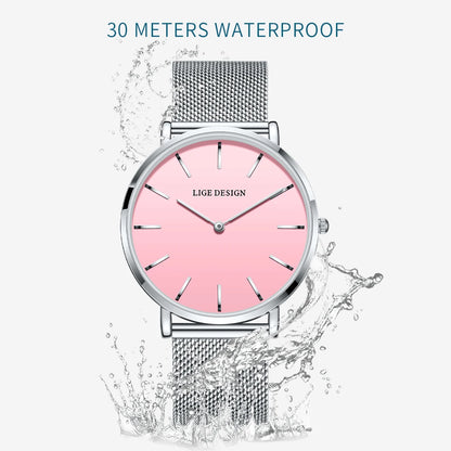 Ceramic Strap Elegant Quartz Watch – Japanese Movement