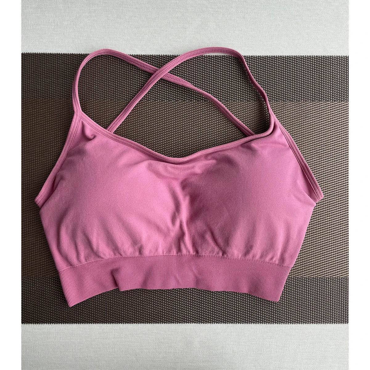 Invincible Seamless Bra — Women's Spandex Fitness & Leisure Sports Bra, Breathable & Elastic