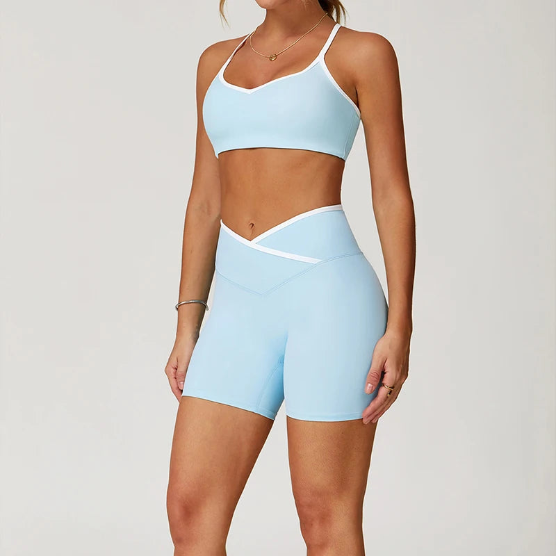 CrossRise Power Set – Pilates-Ready Leggings