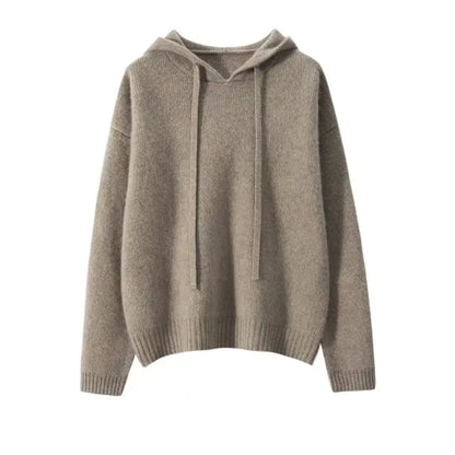 Cashmere Knit Sweater & Harem Pants Set – Autumn Winter Suit