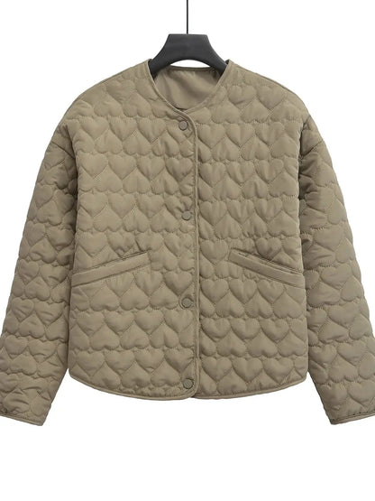 Padded Heart Pocket Jacket