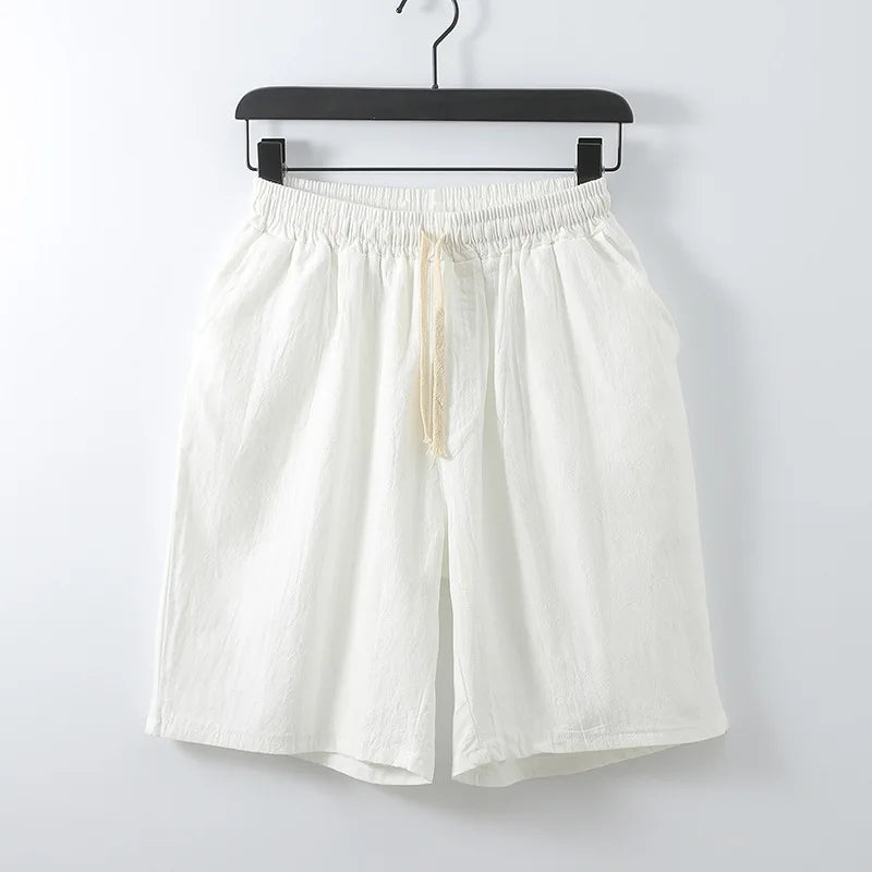 Oversized Linen Shorts – Up to 9XL