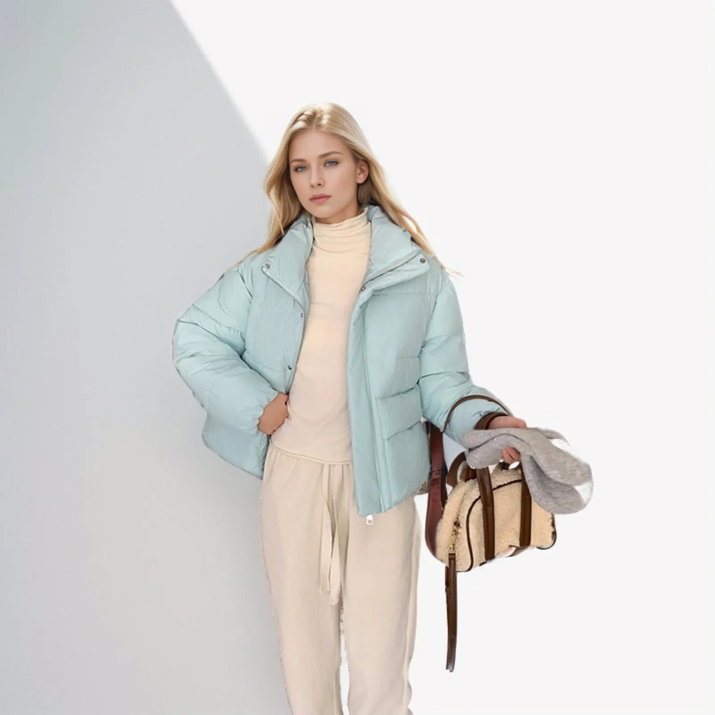 Cotton-Padded Hooded Parka