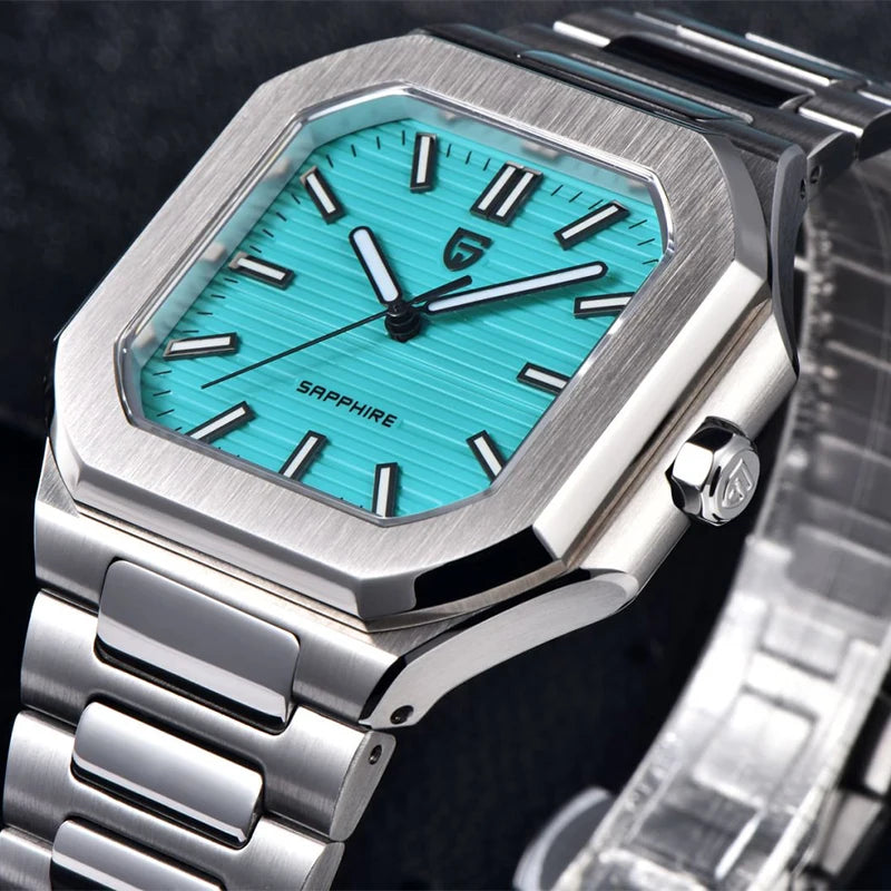 Quartz Sports Watch – Sapphire Glass, Waterproof, Stainless Steel Build