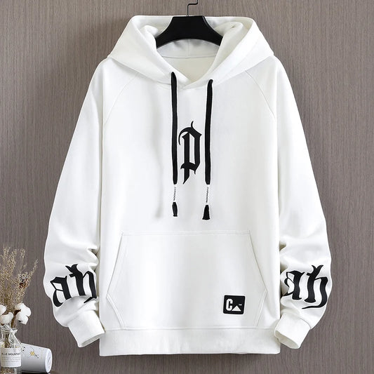 Cotton Hoodie — High Street Outdoor Sports Pullover