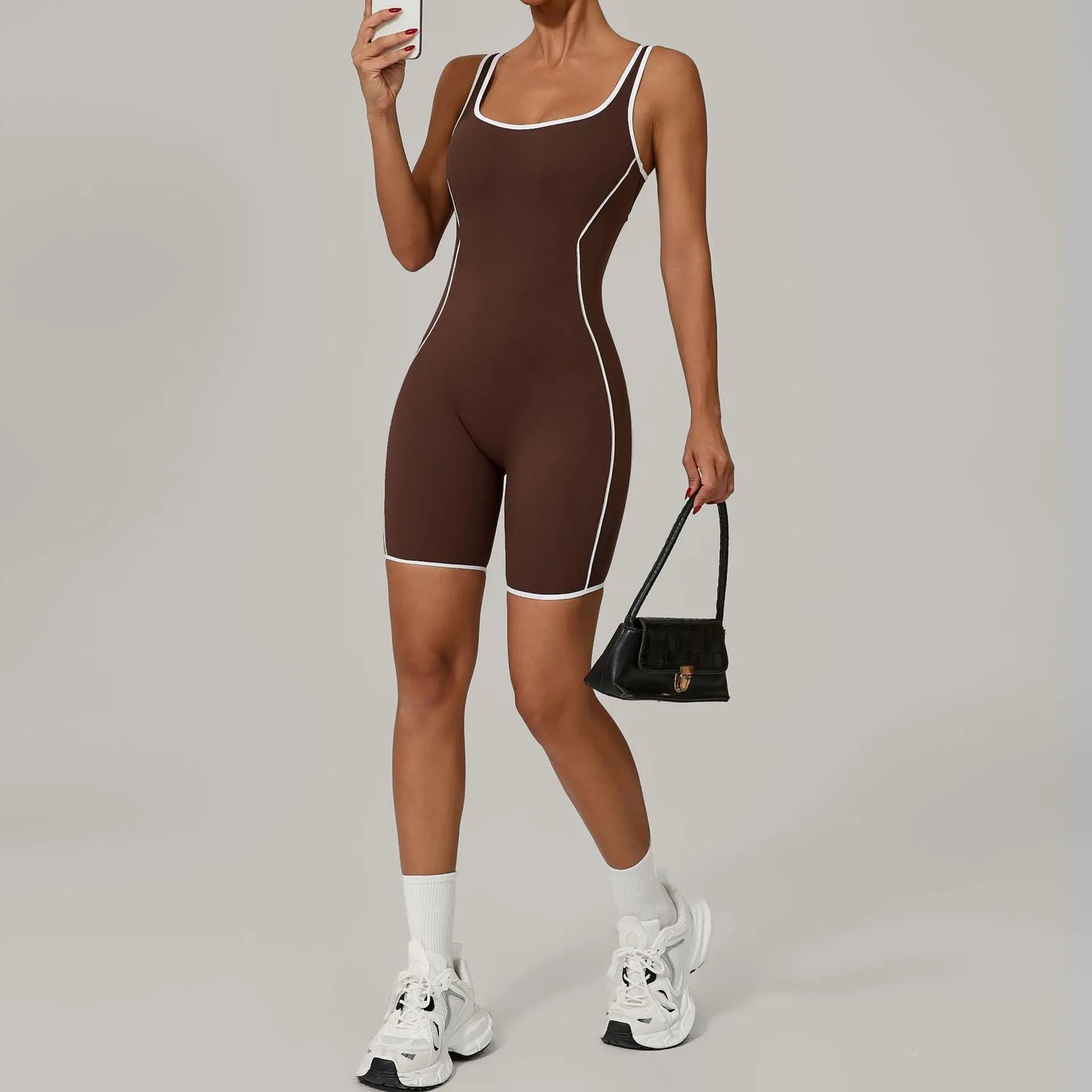 OpenBack Zen Romper – Yoga Dance One-Piece
