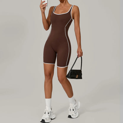 OpenBack Zen Romper – Yoga Dance One-Piece