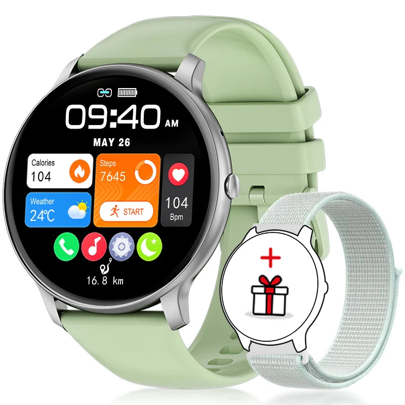 Silicone Strap Dress Watch – Casual with Diamond Accents