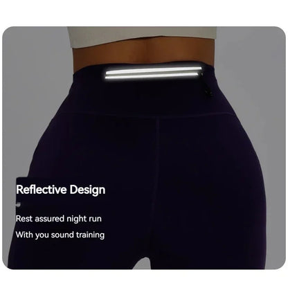 Multi-Pocket Compression Marathon Shorts – Quick Dry Jogging & Cycling
