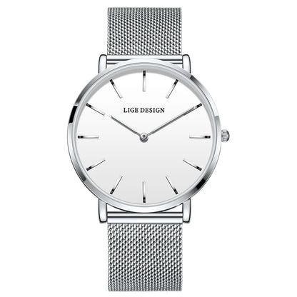 Ceramic Strap Elegant Quartz Watch – Japanese Movement