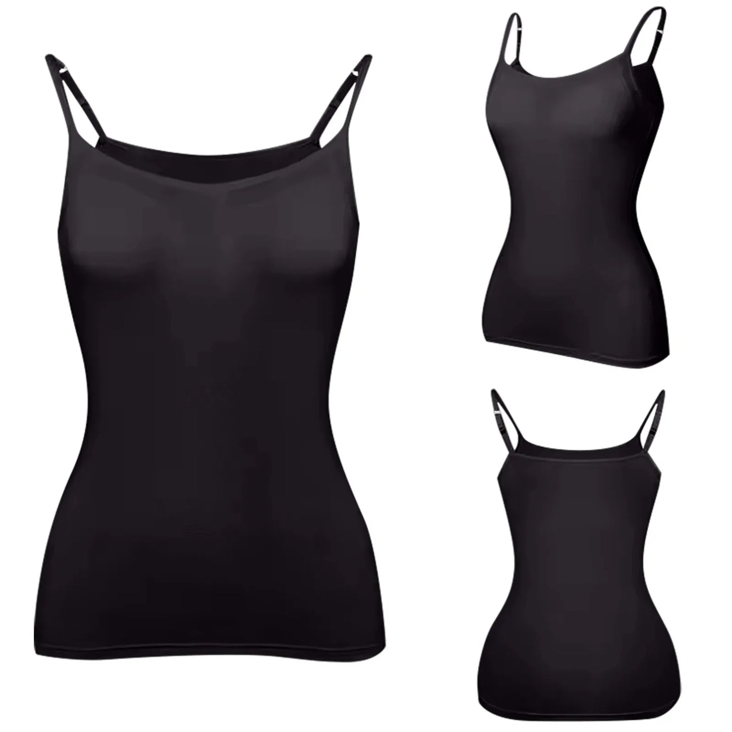 Padded Bra Modal Cami — Adjustable Fitness Vest