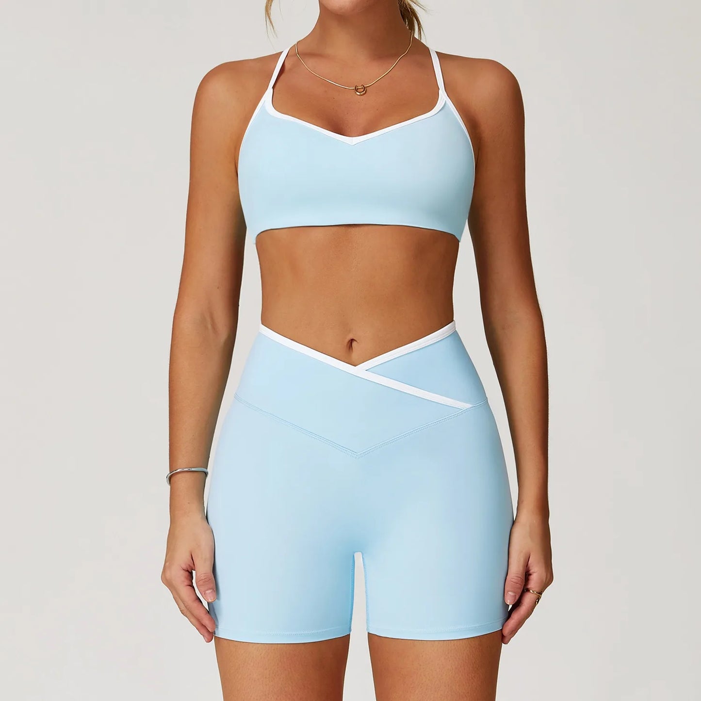 CrossRise Power Set – Pilates-Ready Leggings