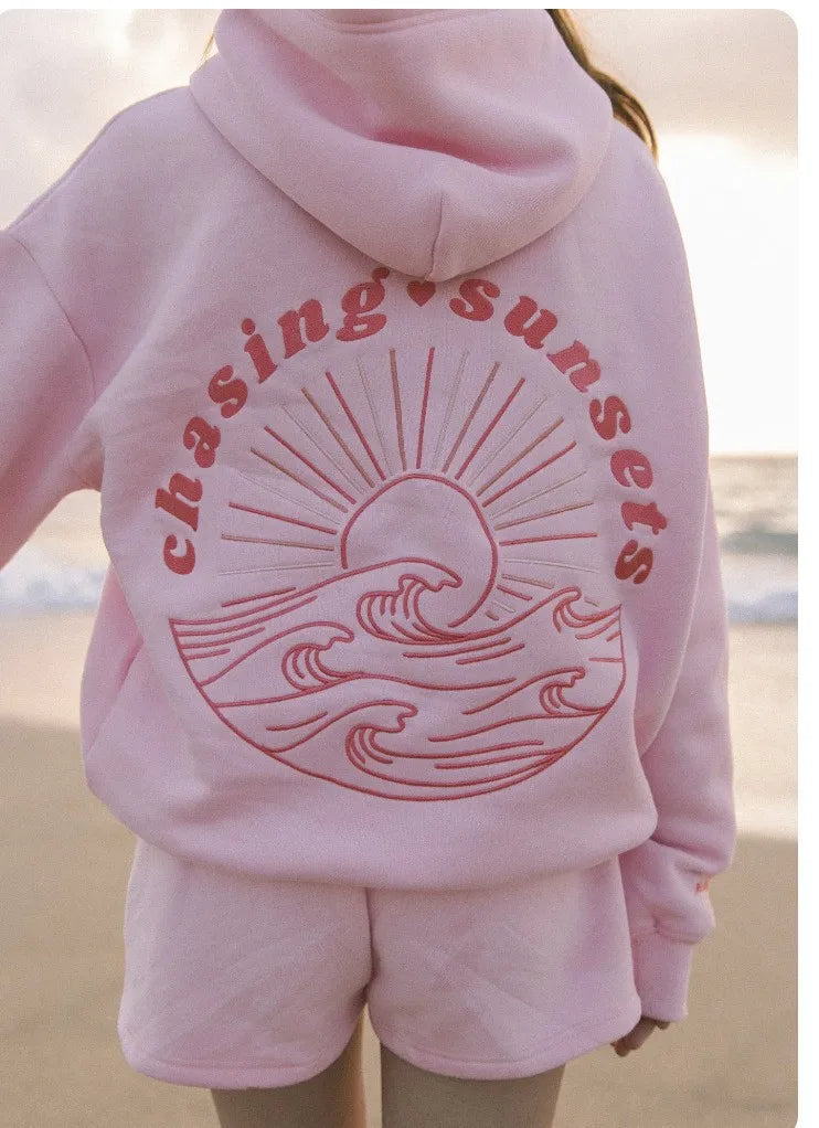 PALM PUFF Graphic Hoodie — Plush Lined, Seasonal Streetwear