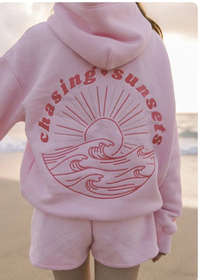 PALM PUFF Graphic Hoodie — Plush Lined, Seasonal Streetwear