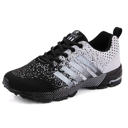 Breathable Mesh Running Sneakers — Lightweight Outdoor Athletic Jogging Shoes