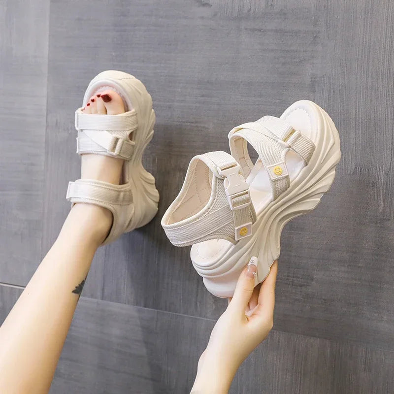 BuckleEase Sandals |  Thick Sole – Durable, Casual Comfort