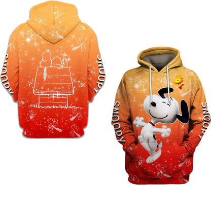 Textured Hoodie with Ribbed Hem