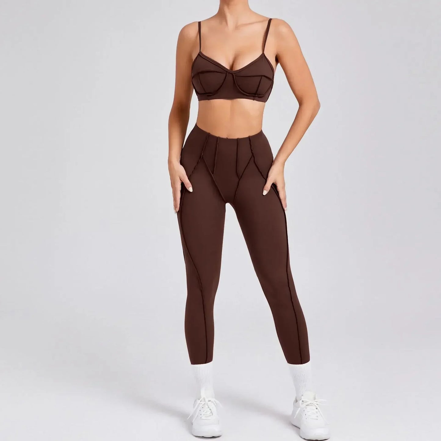 LiftTone Pocket Shorts Set – Cross Bra Combo