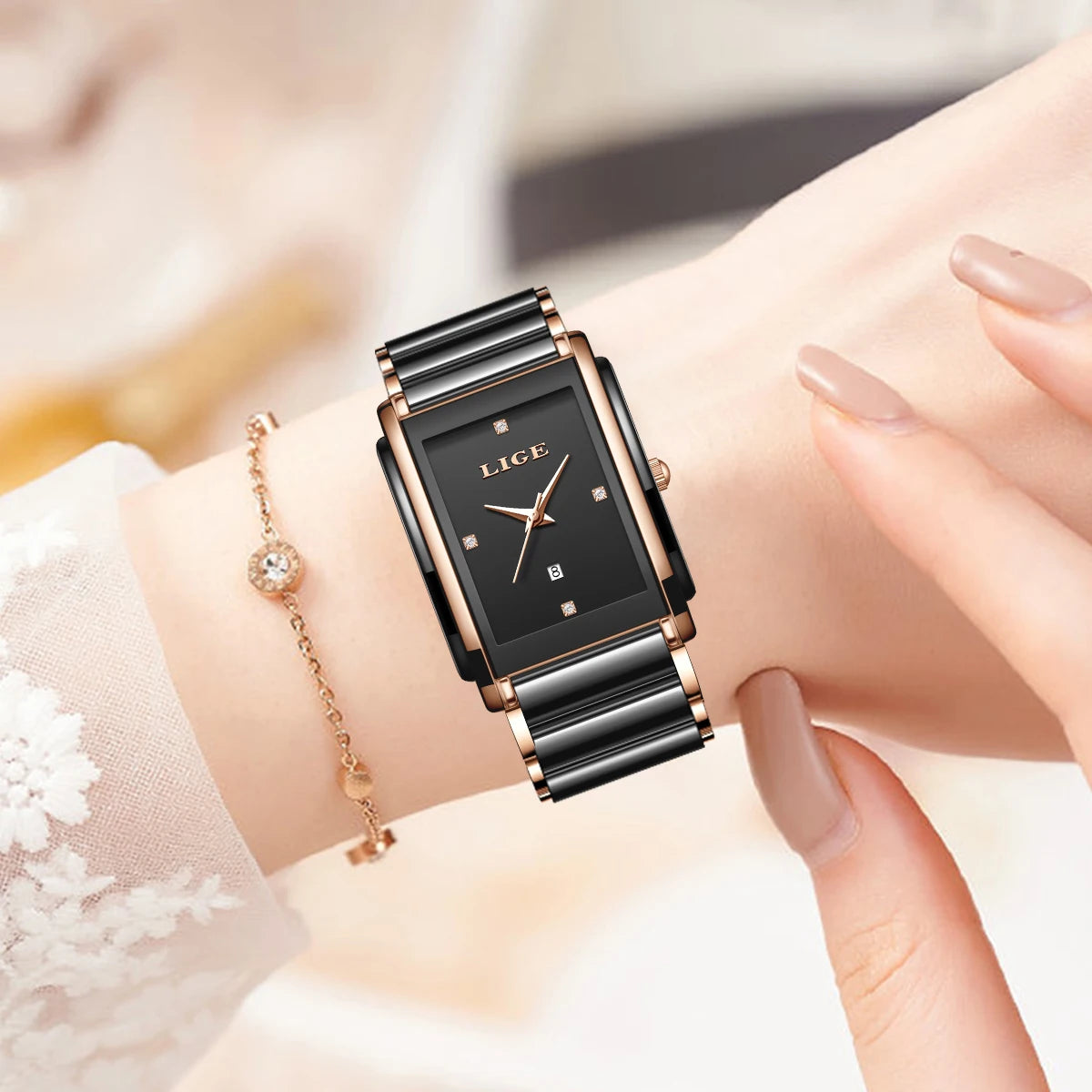 Full Touch Screen Smartwatch – Waterproof & Fitness Ready