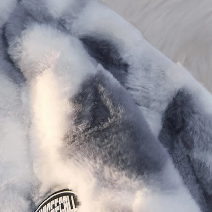 Tie-Dye Lamb Fleece Jacket