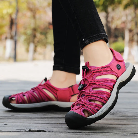 LeatherLite Sandals |  Outdoor Shoes – Lightweight & Durable
