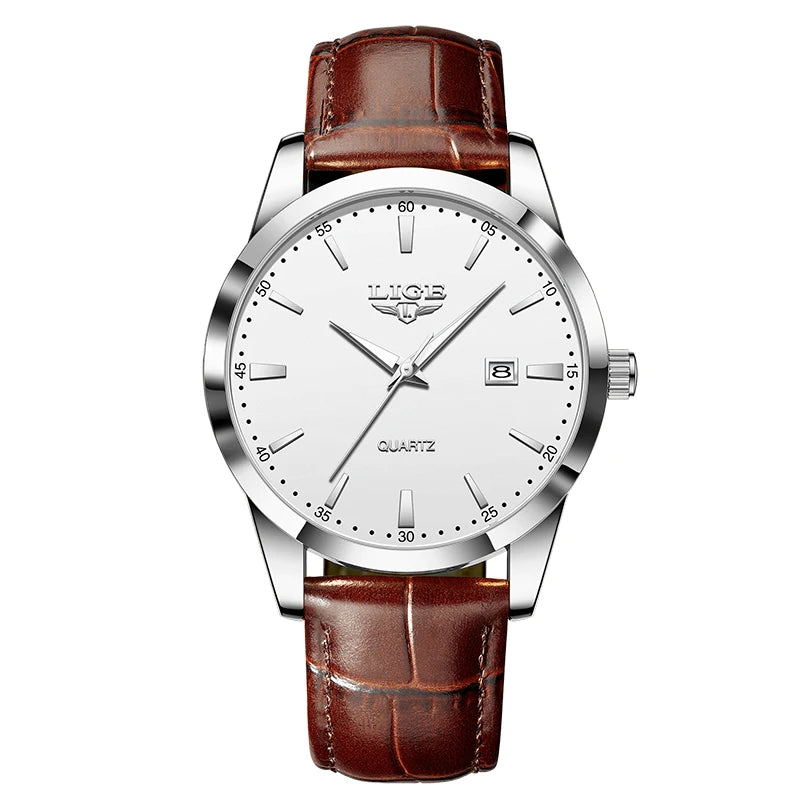 Military Leather Sport Watch – Durable & Fashionable